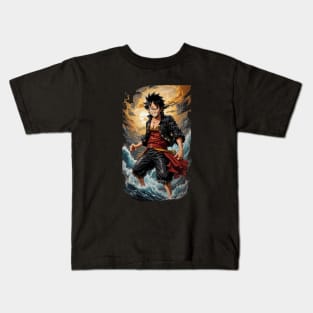 One Piece and lufft Kids T-Shirt